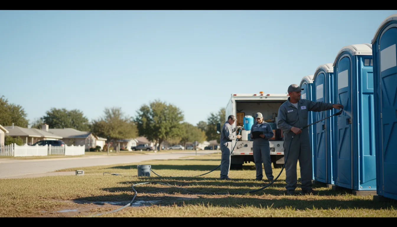 Long-Term Portable Toilet Rental in Warsaw, IN near me